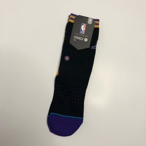 Stance Los Angeles Lakers Socks Size M 11-1